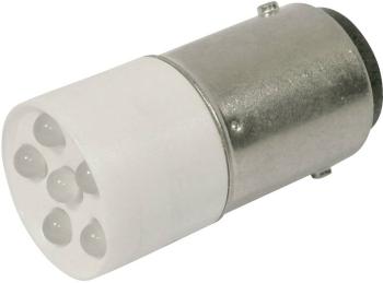 CML indikačné LED  BA15d  chladná biela 24 V/DC, 24 V/AC  1200 mcd  1864035W3D