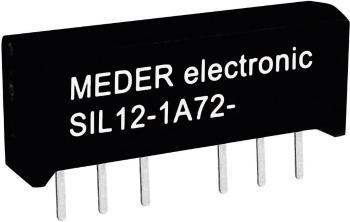 StandexMeder Electronics SIL05-1A72-71L relé s jazyčkovým kontaktom 1 spínací 5 V/DC 1 A 15 W SIL-4