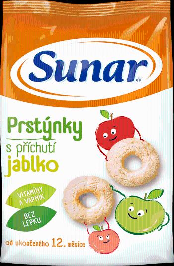 Sunar chrumky Jablkové prstienky, 1 x 50 g