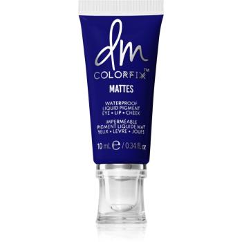 Danessa Myricks Beauty Colorfix Mattes multifunkčné líčidlo na oči, pery a tvár odtieň Primary Blue 10 ml