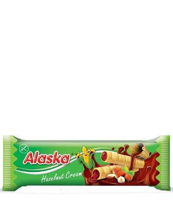 Kukuričné trubičky - orieškové  ALASKA 18 g	