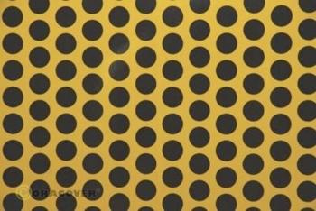 Oracover 41-030-071-002 nažehlovacia fólia Fun 1 (d x š) 2 m x 60 cm žltá cub, čierna