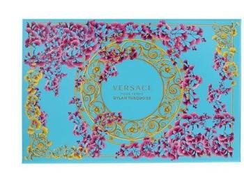 Versace Dylan Turquoise – EDT 100 ml + telové mlieko 100 ml + sprchový gél 100 ml + EDT 5 ml