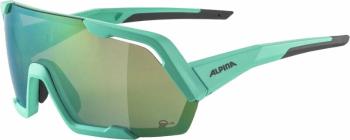 Alpina Rocket Q-Lite Turquoise Matt/Green Cyklistické okuliare