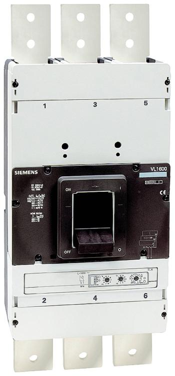 Siemens 3VL8716-3SH30-0AA0 výkonový vypínač 1 ks  Rozsah nastavenia (prúd): 640 - 1600 A Spínacie napätie (max.): 690 V/