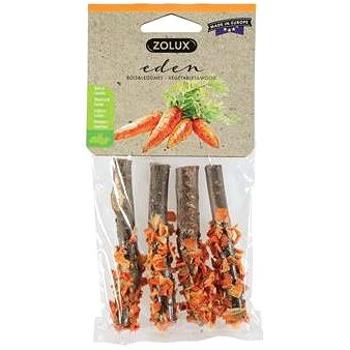 Zolux Pochúťka EDEN WOOD LOG mrkva 20 g (3336022095081)