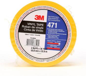 3M  471IW-G50-D PVC tape  žltá (d x š) 33 m x 50 mm 1 ks