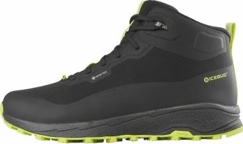 Icebug Pánske outdoorové topánky Haze Mens Mid Biosole GTX Black/Poison 41,5