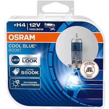 OSRAM Cool Blue Boost H4,12 V, 100/90 W, P43t, Duobox (62193CBB-HCB)