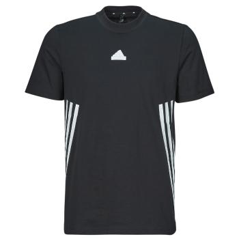 adidas  M FI 3S REG T  Tričká s krátkym rukávom Čierna