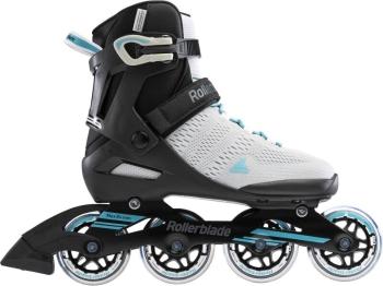 Rollerblade Spark 80 W Kolieskové korčule Grey/Turquoise 42,5