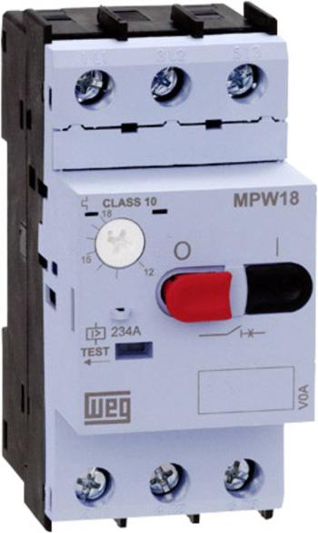 WEG MPW18-3-D063 ochranný spínač motora nastaviteľné  6.3 A  1 ks