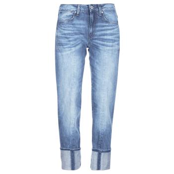 G-Star Raw  LANC 3D HIGH STRAIGHT  Džínsy 3/4 a 7/8 Modrá