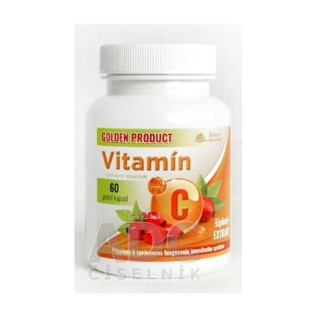 GOLDEN PRODUCT Vitamín C 500 mg + B3 + D3 + šípky