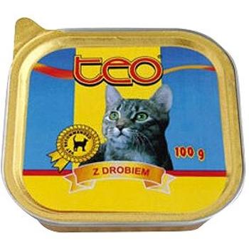 TEO paštéta mačka hydinová 100 g (5906731501333)