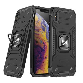 WOZINSKY Apple iPhone XS Max Puzdro Wozinsky Ring armor  KP9021 čierna