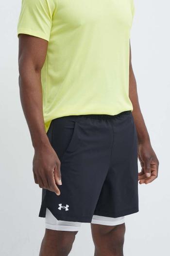 Tréningové šortky Under Armour Vanish pánske, čierna farba