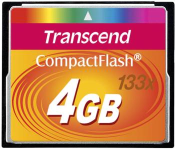 Transcend Standard 133x CF pamäťová karta 4 GB