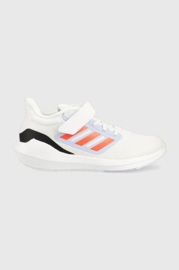 Detské tenisky adidas ULTRABOUNCE EL K biela farba