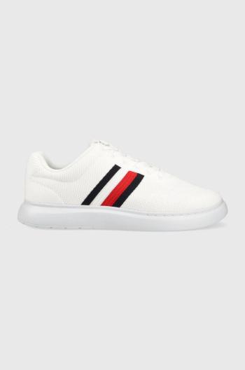 Tenisky Tommy Hilfiger LIGHTWEIGHT CUPSOLE biela farba, FM0FM04587