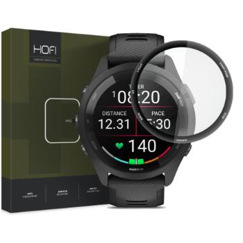 HOFI Hybrid ochranné sklo na Garmin Forerunner 265S, čierne