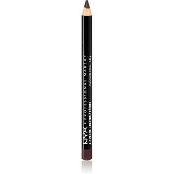NYX Professional Makeup Slim Lip Pencil precízna ceruzka na oči odtieň 820 Espresso 1 g
