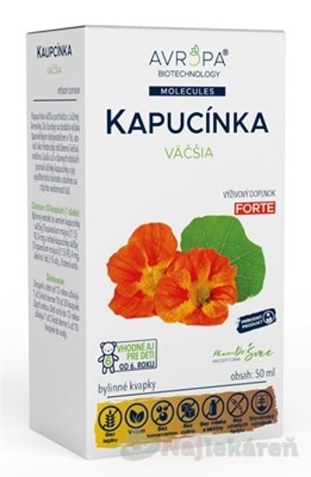 AVROPA KAPUCÍNKA väčšia bylinné kvapky 50 ml