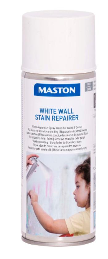 MASTON STAIN REPAIRER - Opravný lak pre bielu stenu biela 400 ml