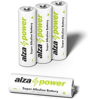 AlzaPower Super Alkaline LR6 (AA) 4 ks v eko-boxe (APW-BAA04BX)