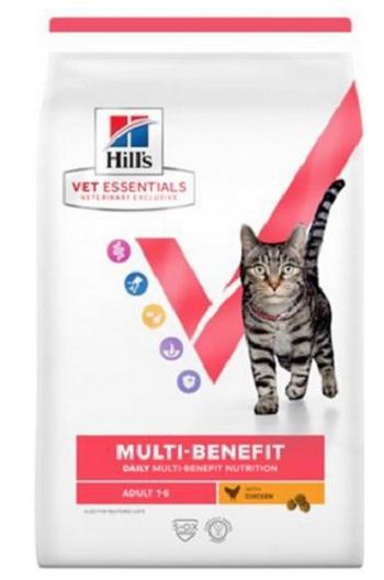 HILLS VE Feline Multi Benefit Young Adult Chicken granule pre mladé mačky 1,5kg