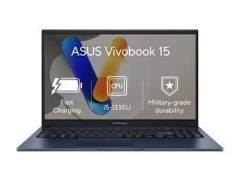 ASUS Vivobook 15 X1504VA-NJ909W, i5-1335U, 15.6˝ 1920x1080 FHD, UMA, 16GB, SSD 512GB, W11H modrý, myš