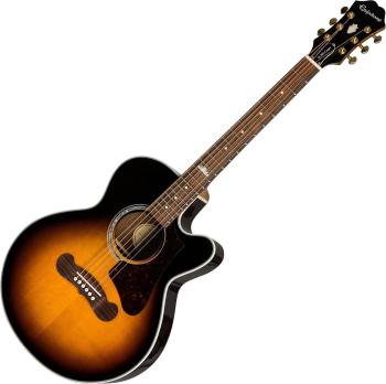 Epiphone EJ-200SCE Coupe Vintage Natural Elektroakustická gitara Jumbo