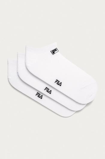 Ponožky Fila (3-pak) biela farba