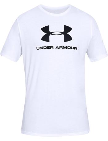 Biele pánske tričko Under Armour vel. L