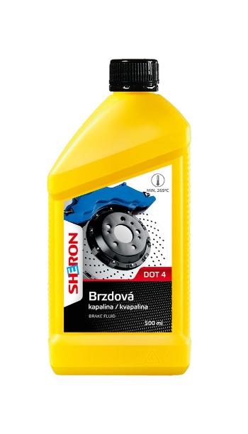 Brzdová kapalina DOT 4, 500 ml