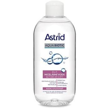 ASTRID Aqua Biotic Micelárna voda 3 v 1 pre suchú a citlivú pleť 400 ml (8592297002437)