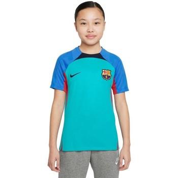 Nike  Tričká s krátkym rukávom FC Barcelona Strike  Modrá