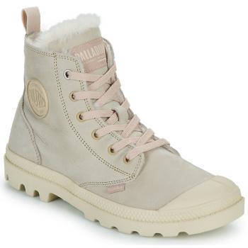 Palladium  PAMPA HI ZIP WL  Polokozačky Šedá