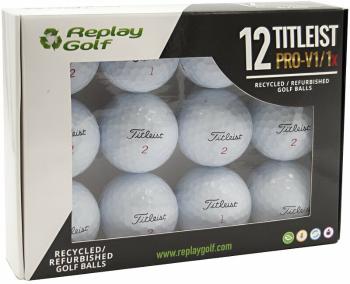 Replay Golf Titleist Pro V1/Pro V1x Refurbished Golf Balls  Použité golfové lopty 12 ks