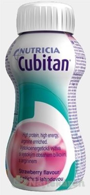 Cubitan s jahodovou príchuťou 4x200 ml