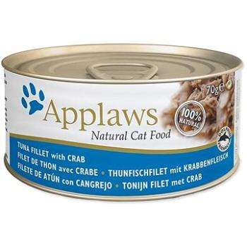 Applaws konzerva Cat tuniak a krab 70 g (5060333434755)