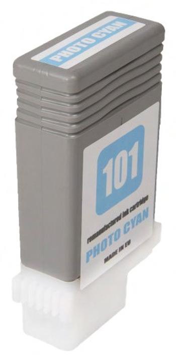 CANON PFI-101 PC - kompatibilná cartridge, foto azúrová, 130ml