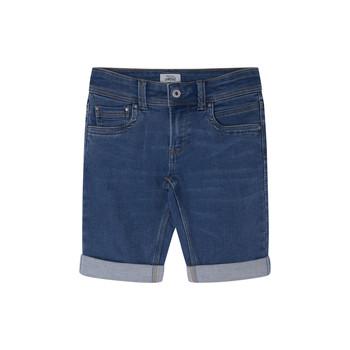 Pepe jeans  Šortky/Bermudy TRACKER SHORT  Modrá