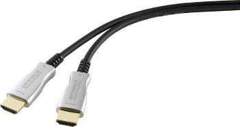 SpeaKa Professional HDMI prepojovací kábel #####HDMI-A Stecker, #####HDMI-A Stecker 50.00 m čierna SP-9019356 tienený ##