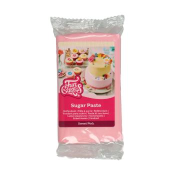 Ružový rolovaný fondant Sweet Pink (farebný fondán) 250g