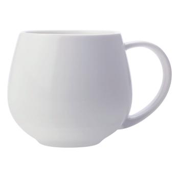 Biely porcelánový hrnček Maxwell & Williams Basic Snug, 450 ml