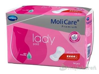 MoliCare Premium lady pad 4 kvapky, inkontinenčné vložky 14ks