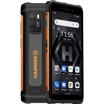 myPhone Hammer Iron 4 oranžový (SMARTPHONE HAMMER IRON 4 orange) + ZDARMA SIM karta Radosť – Prvú Nekonečnú Radosť si vyskúšaj na týždeň zadarmo!