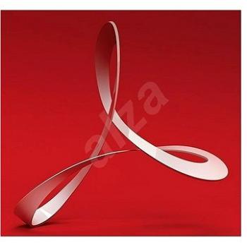 Adobe Acrobat Pro, Win/Mac, CZ/EN, 12 mesiacov, obnova (elektronická licencia) (65324108BA01A12)