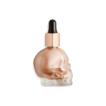 Makeup Revolution  Liquid Highlighter Halloween Skull  Rozjasňovače Zelená